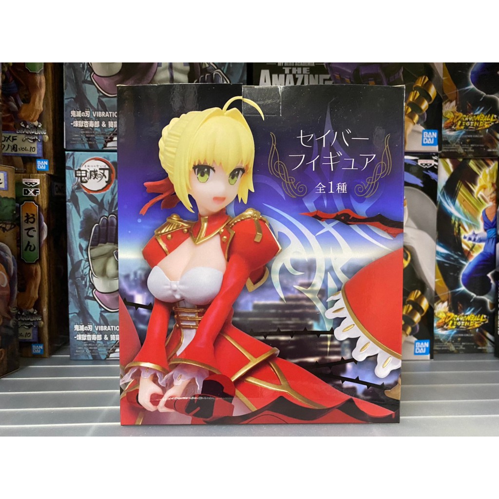 趣p 現貨全新未拆日版taito Fate Extra Last Encore 紅賽巴saber 初版 蝦皮購物