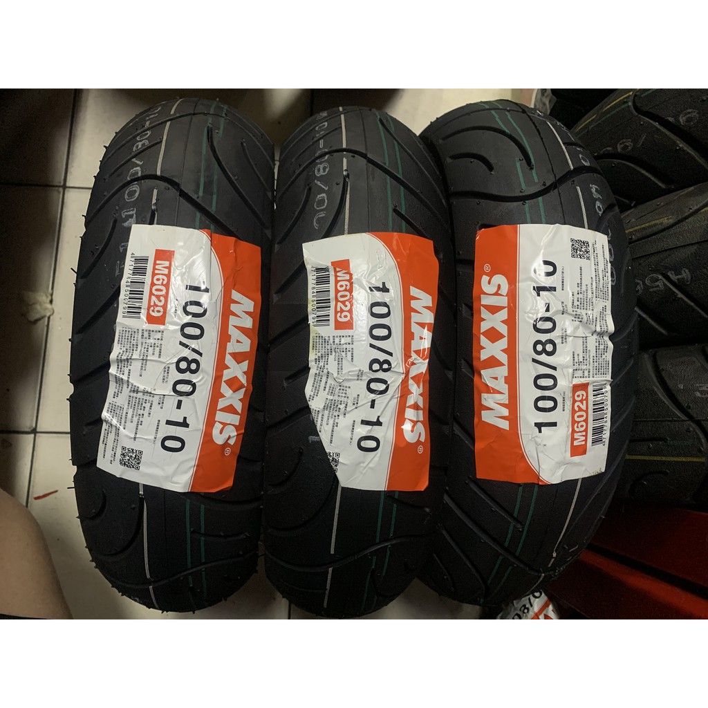 【崇明輪胎館】瑪吉斯MAXXIS  M6029 100/80-10 機車輪胎