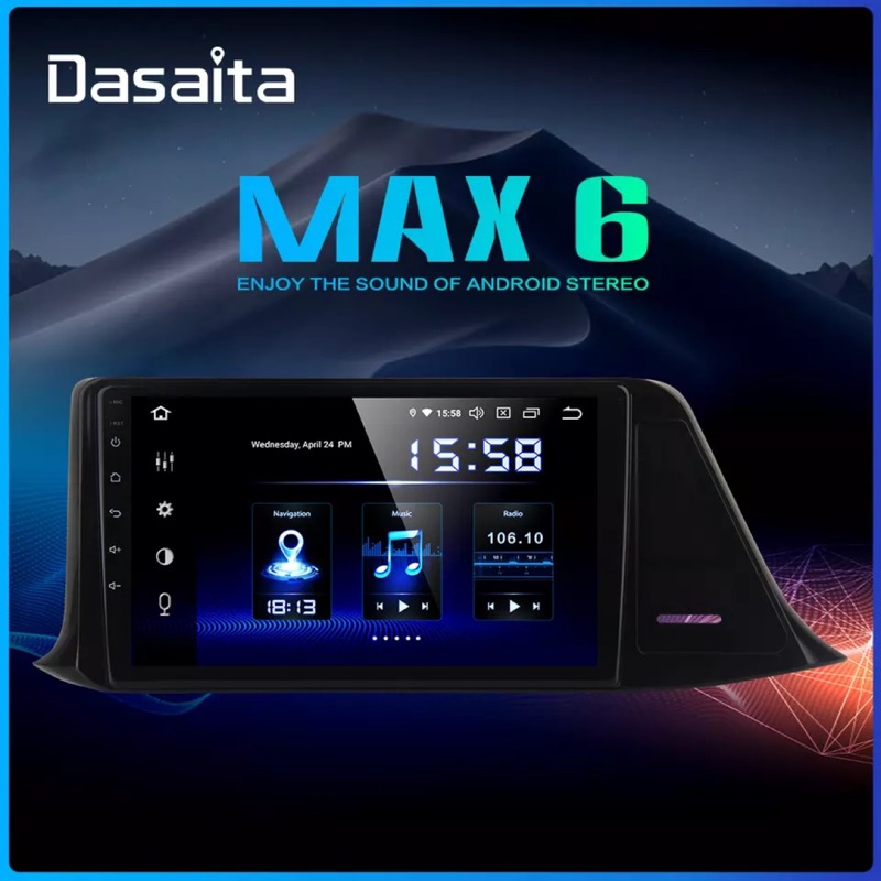 TOYOTA Dasaita PX6頂級安卓影音 4+64G DSP+HDMI