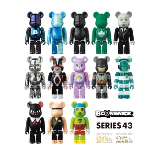 『 單位日貨 』現貨 日本正版 BE＠RBRICK 庫柏力克熊 SERIES 43代 盒抽 公仔 100% 單款