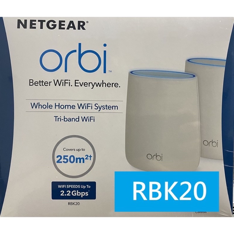 NETGEAR  Orbi20 路由器Mesh分布式無線千兆