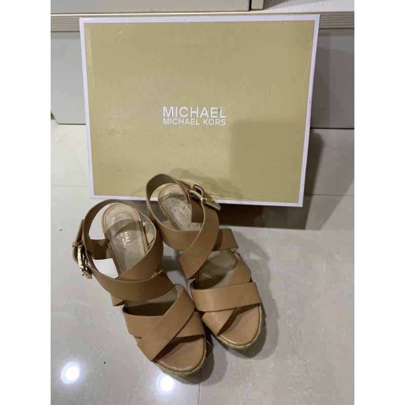 全新 Michael Kors MK厚底鞋 5.5號， 超高11公分