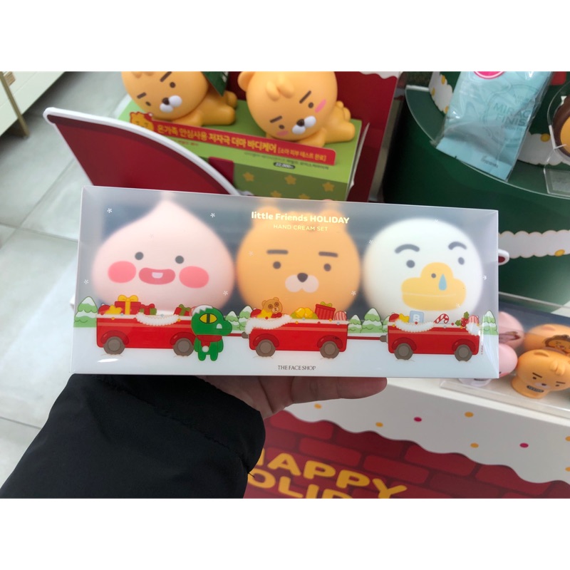 THE FACE SHOP x Kakao Friends  2018聖誕聯名護手霜 現貨