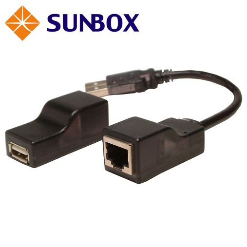 USB1.1 Cat.5 延伸器 - SUNBOX