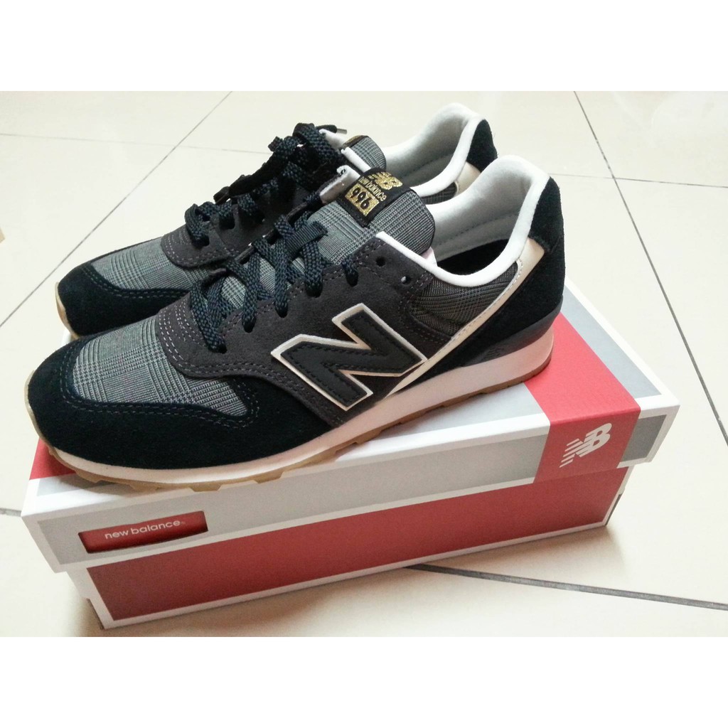 (保留中)全新 New balance 996  WR996GV 女款 黑色 當季復古運動休閒鞋 NB