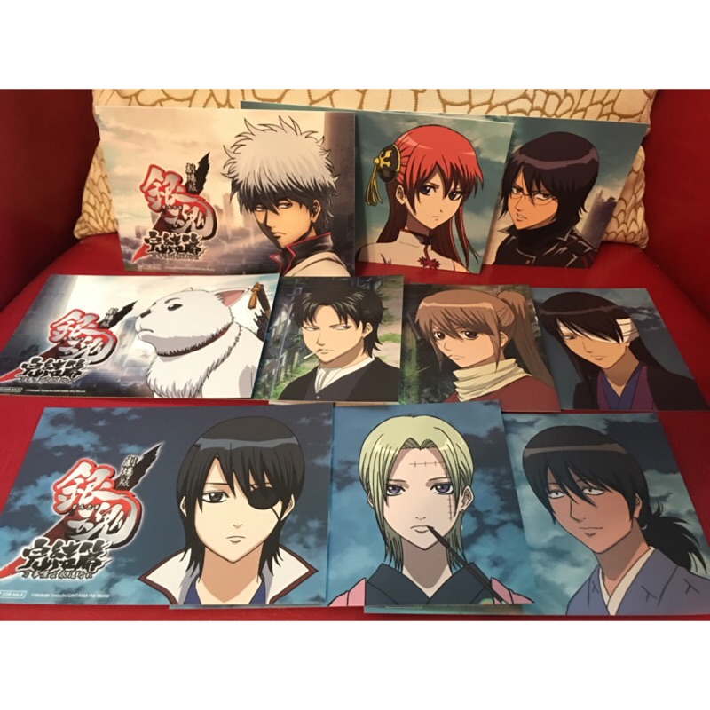 銀魂完結篇永遠的萬事屋劇場版明信片銀時土方總悟神樂桂 蝦皮購物