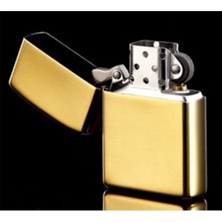 寧寧精品 Zippo 原廠授權台中30年旗艦店防風打火機復刻款經典金色純銅霧面4280 1 終身保固 蝦皮購物