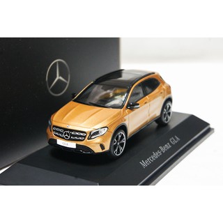 【特價現貨】賓士原廠 1:43 Spark Mercedes Benz GLA (X156) 金色