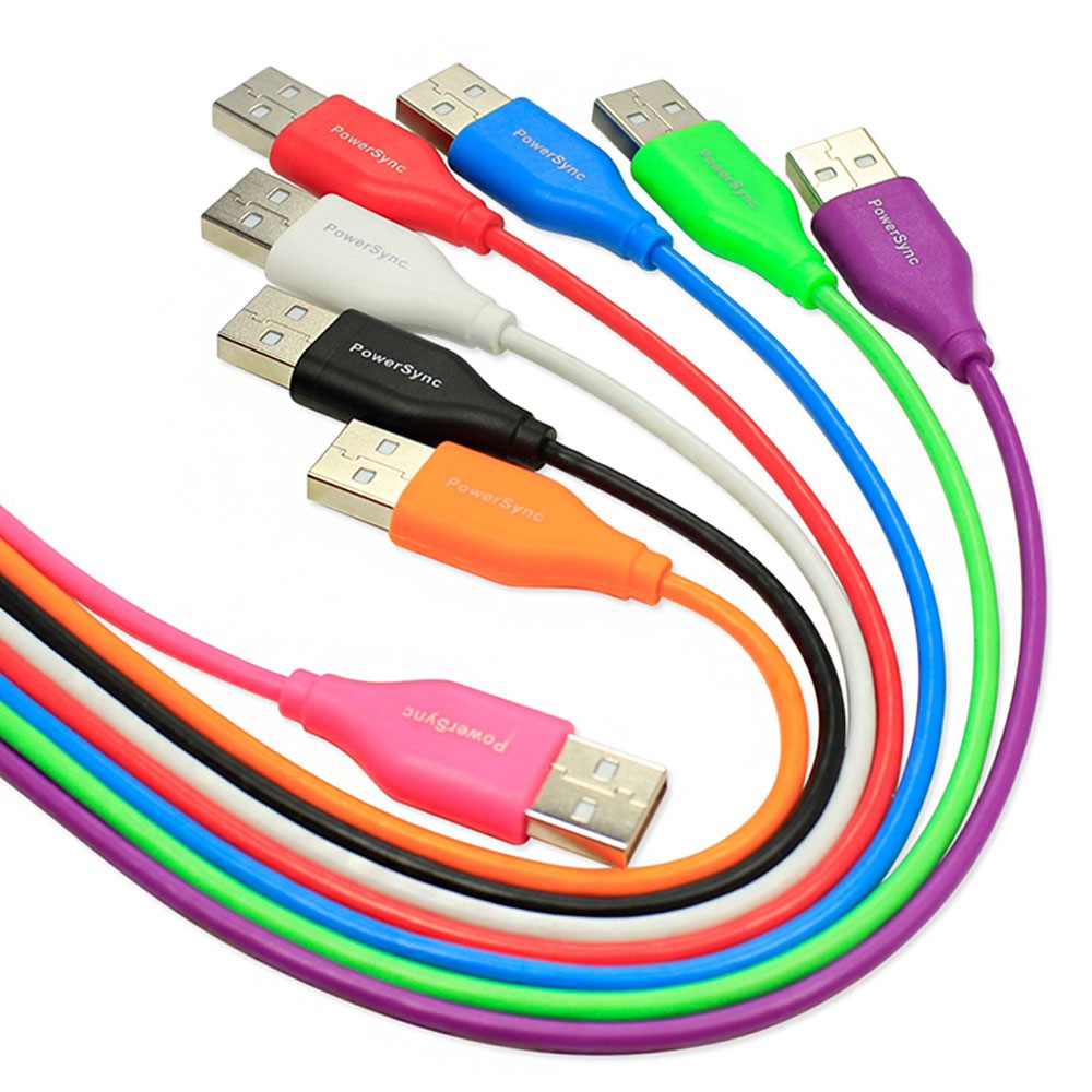 群加 PowerSync USB2.0 Micro &amp; Mini5Pin 兩用T型傳輸充電線(CUB2GER2010A)