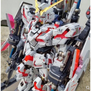 Maniac Studio PG 1/60 獨角獸 一號機 GK改件 白模 非 報喪 異端 攻擊自由 鐵血