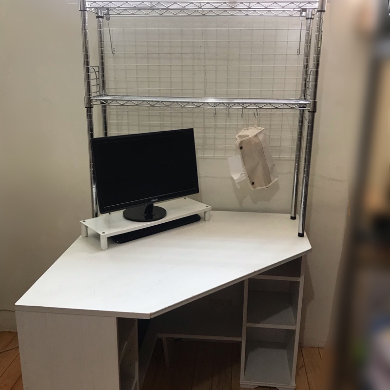 二手 IKEA宜家家居 已絕版 轉角工作站  書桌 電腦桌