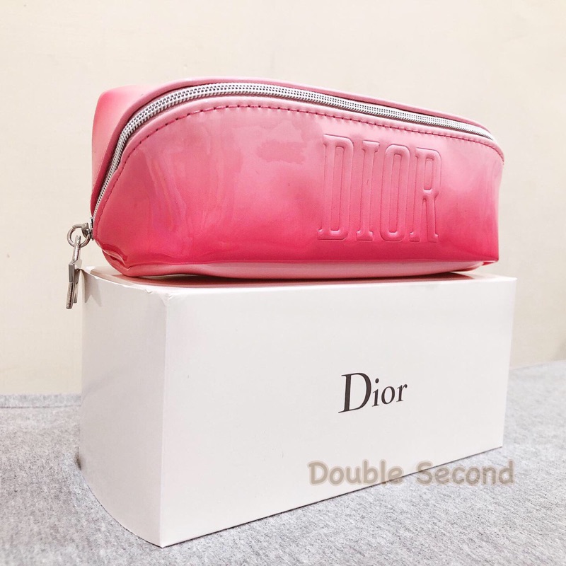 ✨全新現貨含盒子 2019 Dior 時尚漆皮美妝包