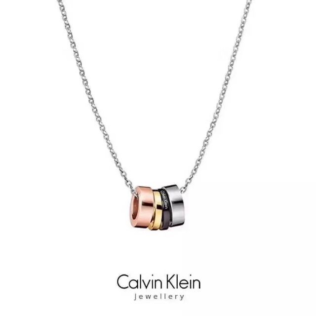 calvin klein ck情侶四環項鍊