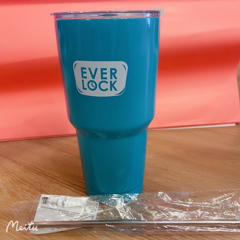 韓國Everlock不銹鋼雙層真空陶瓷冰霸杯 內瓷外鋼冰霸杯