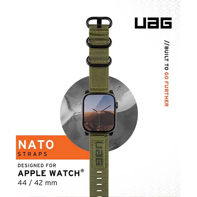 UAG Apple Watch 42/44mm Nato錶帶-兩色