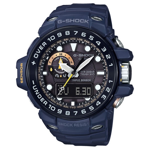 【CASIO】CASIO卡西歐G-SHOCK太陽能電波錶 GWM-1000NV-2A 搭配三大感應器 台灣卡西歐保固卡