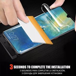 SAMSUNG 三星 A70 A80 水凝膠防刮塑膠果凍柔性螢幕保護膜透明保護膜