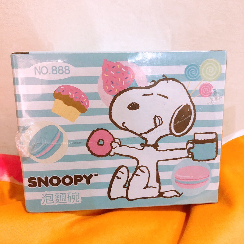 史努比 snoopy 泡麵碗