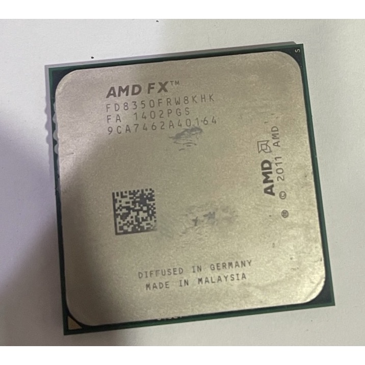 二手 良品 CPU AMD AM3+ 堆土機 FX-8350  處理器 FD8350FRW8KHK