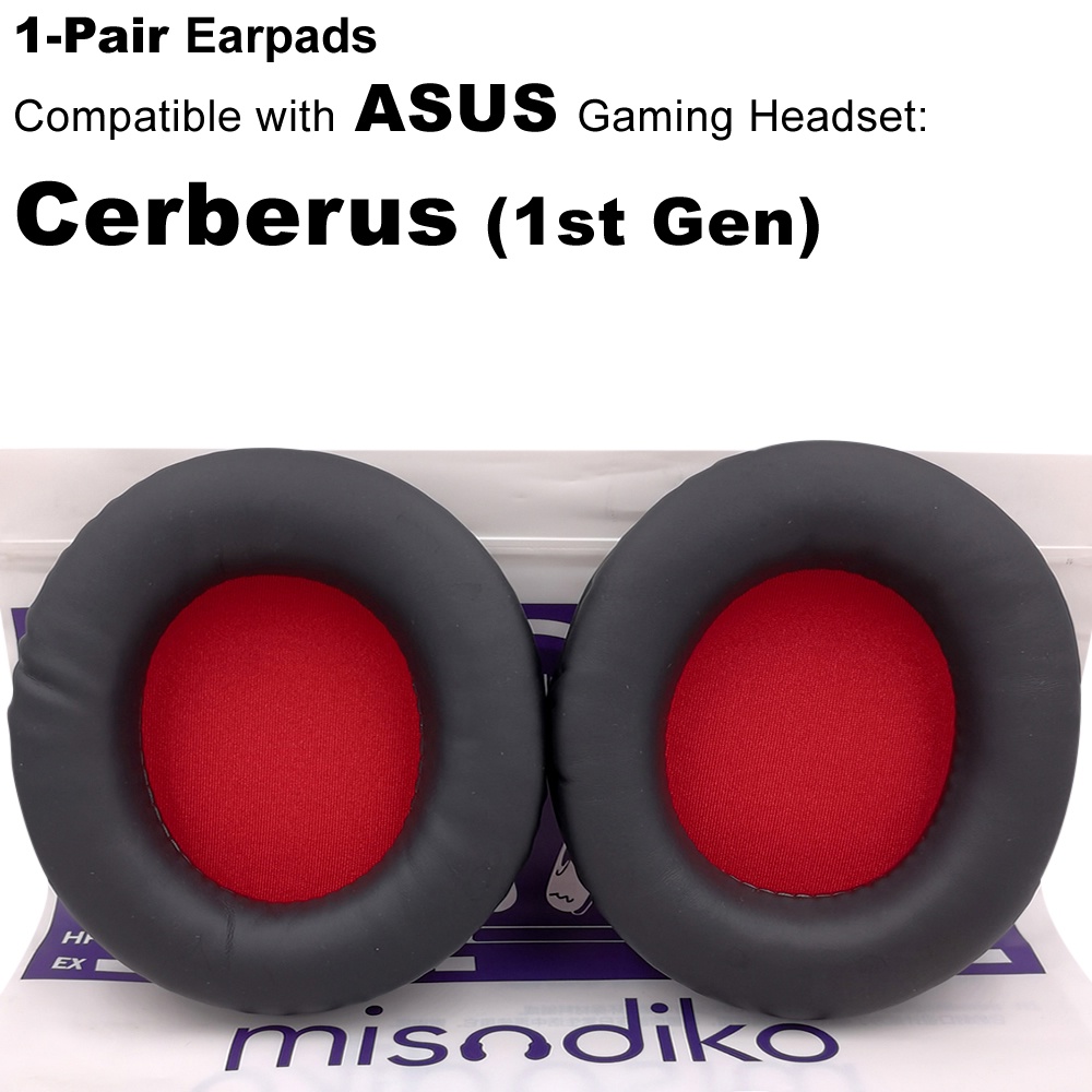 misodiko耳機替換耳罩 適用ASUS Cerberus (V1) 初代機型