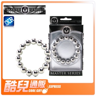 美國 MASTER Series 16不鏽鋼珠陽具環 Meridan Stainless Steel Beaded 屌環