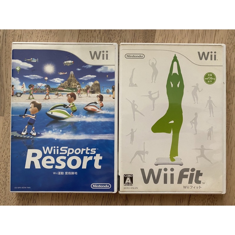 二手 任天堂 Nintendo Wii sport Resort 度假勝地 中文版遊戲片