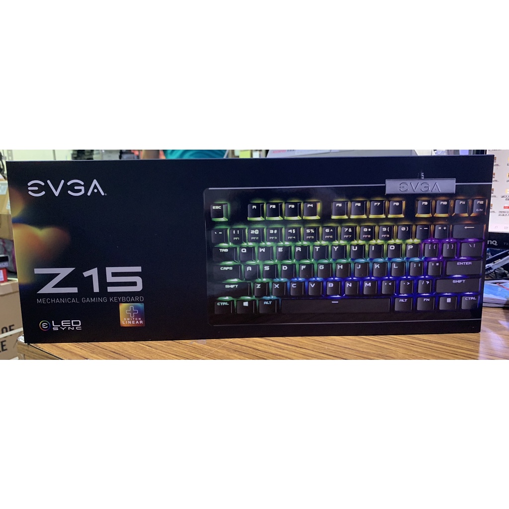 點子電腦-北投◎全新未拆 EVGA Z15 電競鍵盤 遊戲鍵盤 1550元