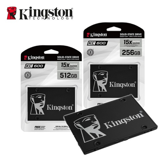 金士頓 Kingston 2.5吋 256G 512G SATA3 SSD 固態硬碟 SKC600 高速550MBs
