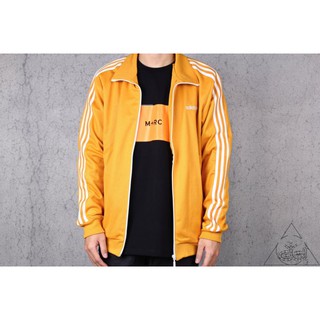 【HYDRA】adidas Beckenbauer Track Jacket 夾克 外套 黃色 三間線 【BR6951】