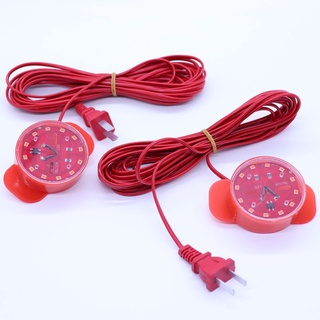 1 對 (2M) 紅色 LED 燈,用於新年燈籠紅燈籠用品