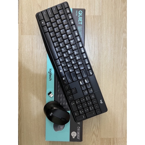 logitech羅技 MK315 無線靜音鍵盤滑鼠 二手