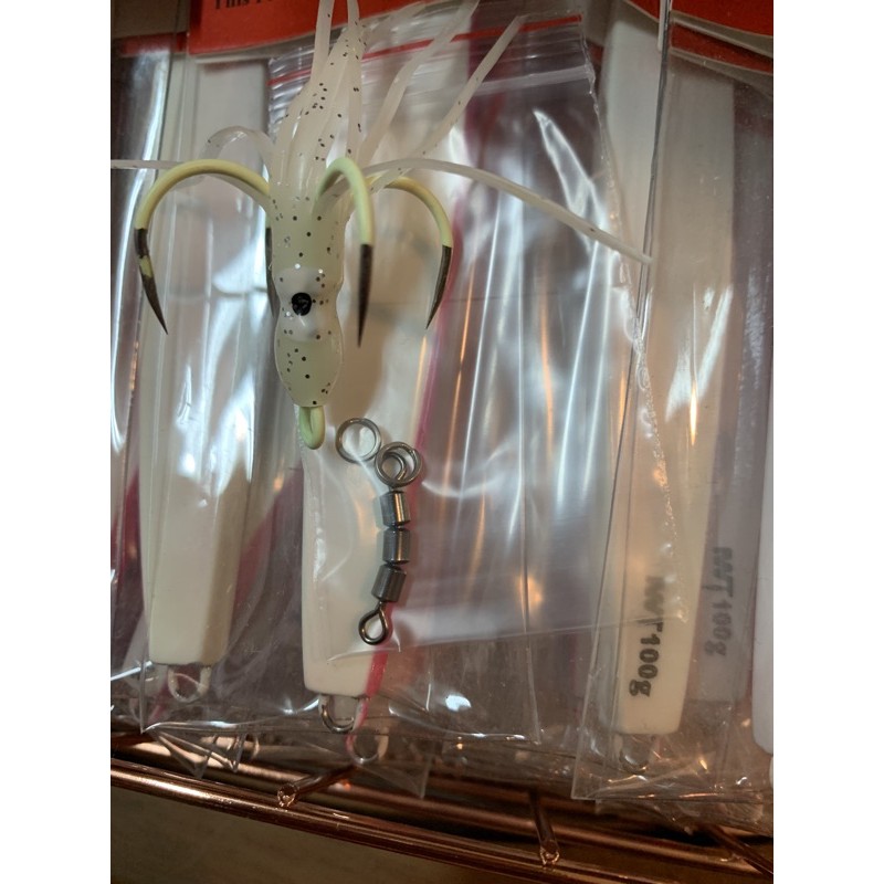 白帶魚夜光四本鉤手工白帶魚鉤小卷四本鉤不含鐵板 蝦皮購物