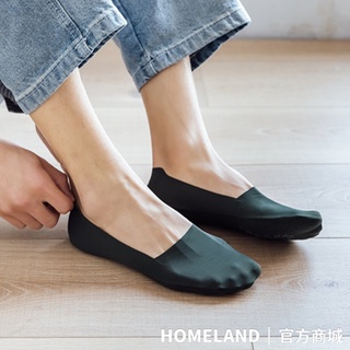 【HOMELAND】經典涼感高背隱形襪 25-28 cm