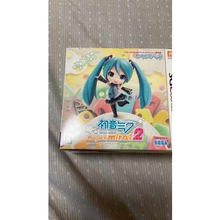 3DS初音音樂遊戲2全新未拆