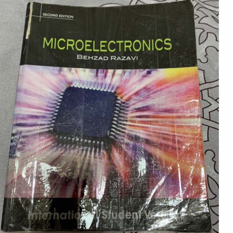 MICROELECTRONICS 2E 作者RAZAVI 9781118165065 大學原文電子學