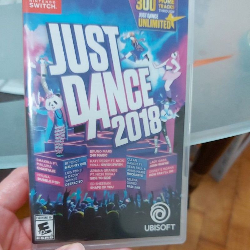 (二手) JUST DANCE 2018 switch遊戲片