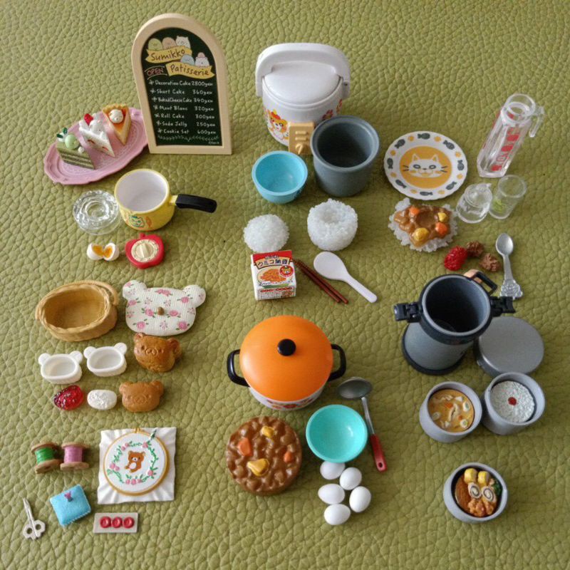 日本 角落生物 食物盒玩 食玩 仿真食物 美味料理 盒玩 精緻食物