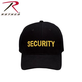 [ YAV ] ROTHCO 美國總公司正式授權經銷 Security 保全 老帽 STYLE 黑色金字