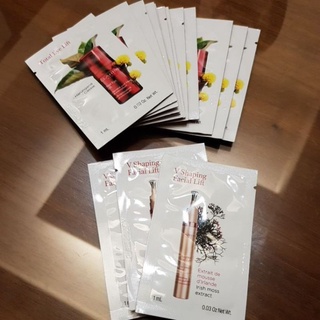 全新 CLARINS 克蘭詩 全效緊緻眼霜 賽車眼霜 v型抗力大眼精華 1ml 試用包