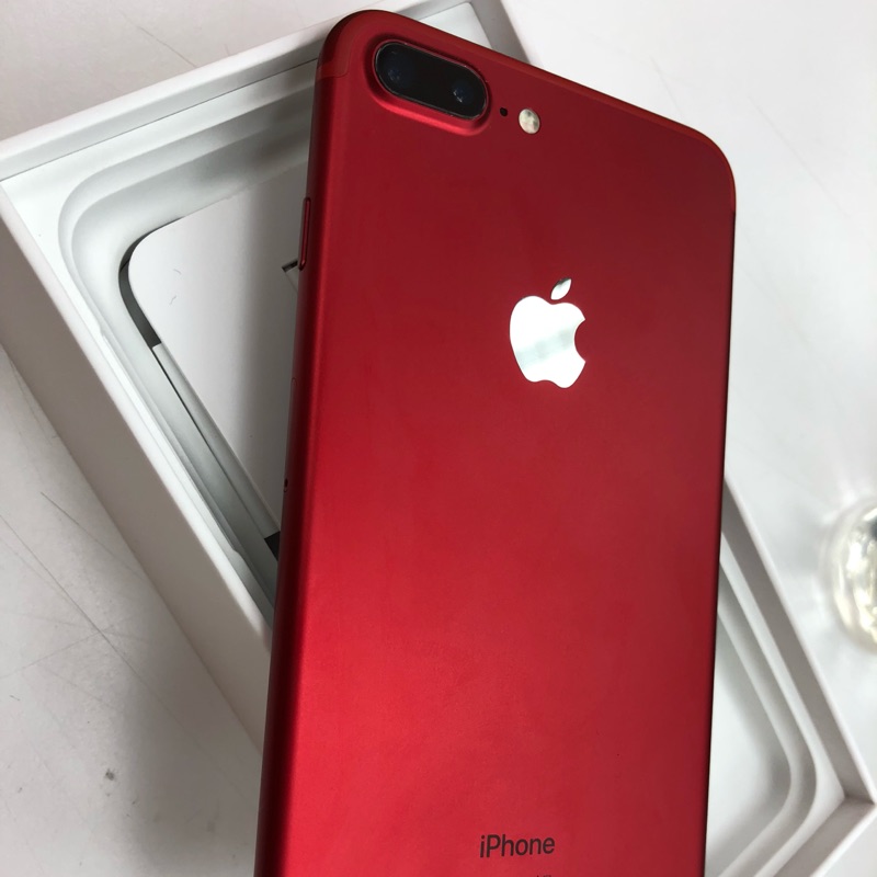 Apple iPhone7plus 128G紅色二手已過保固