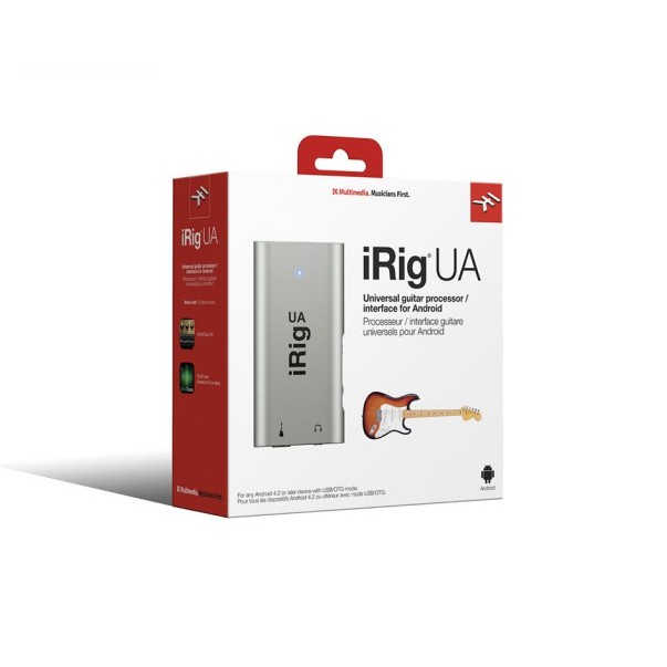 iRig UA 行動裝置 吉他/貝斯數位錄音介面 for Android 系統 原廠公司貨