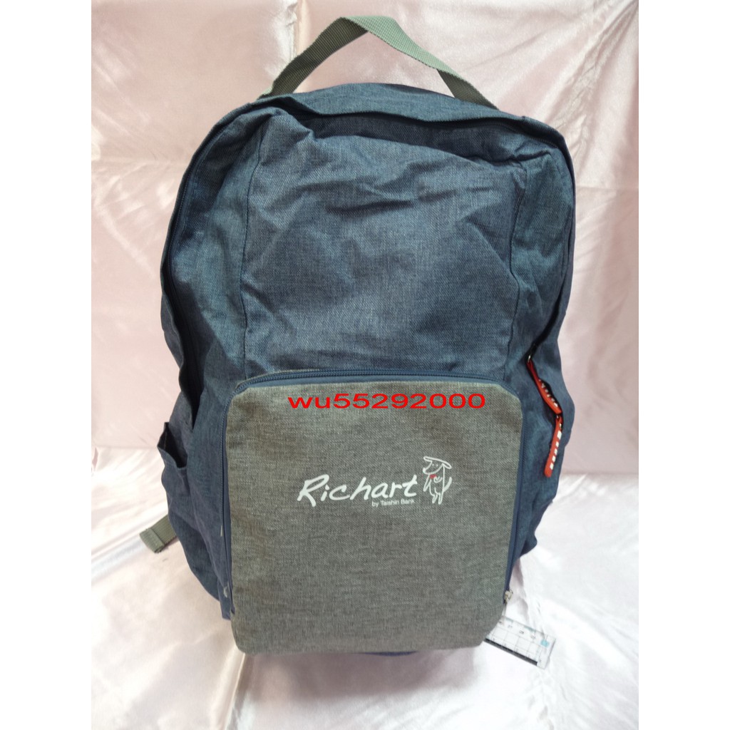 生活工場 折疊後背包 台新金股東會紀念品 蝦皮購物