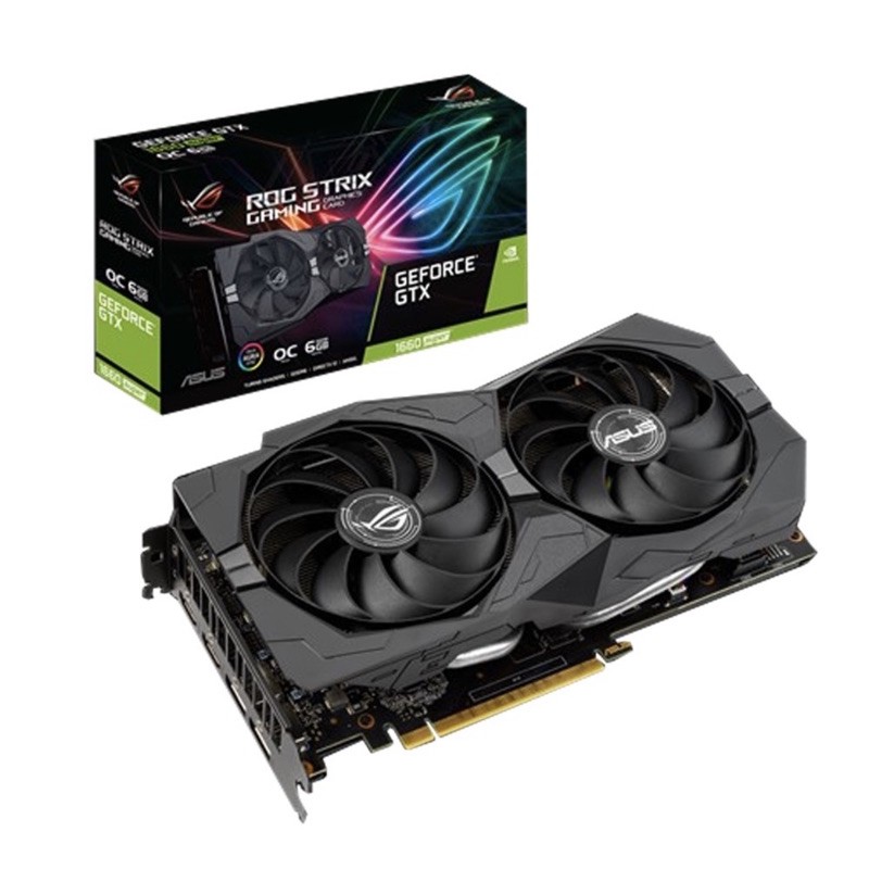 華碩顯示卡 ROG-STRIX-GTX1660S-O6G-GAMING 全新盒裝，