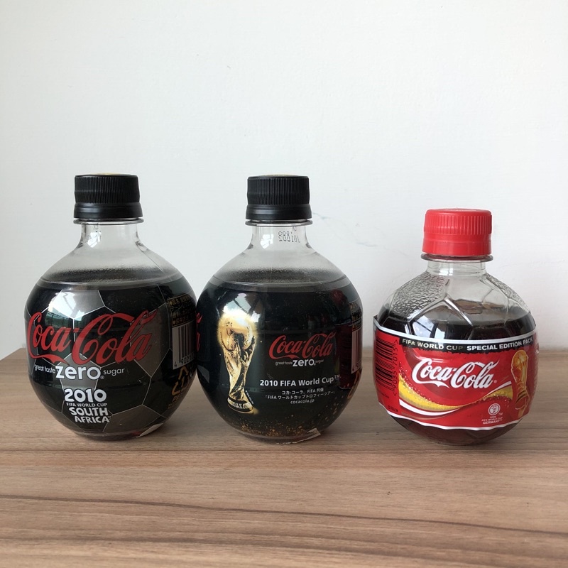 Coca Cola 可口可樂 世界盃球型膠瓶