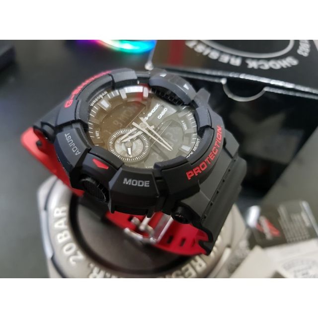 107/6/21購入CASIO卡西歐G-SHOCK GA400HR-1A 二手男錶 GA-400HR-1A 運動手錶