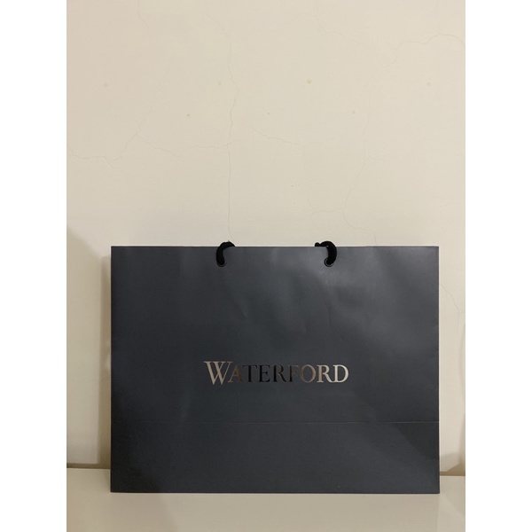 全新waterford紙袋(大)