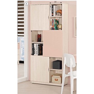 2.7尺書櫃/兩色可選/收納櫃/置物櫃/裝飾櫃