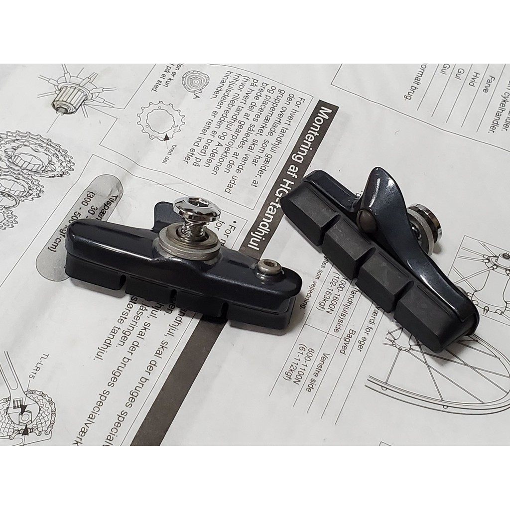 一輪份全新ashima C夾煞車皮組 Van Stop Avid Tektro Shimano適用參考 蝦皮購物
