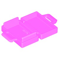 樂高 Lego 深 粉紅色 行李箱 公事包 Dark Pink Utensil Briefcase 4449 BM 人偶