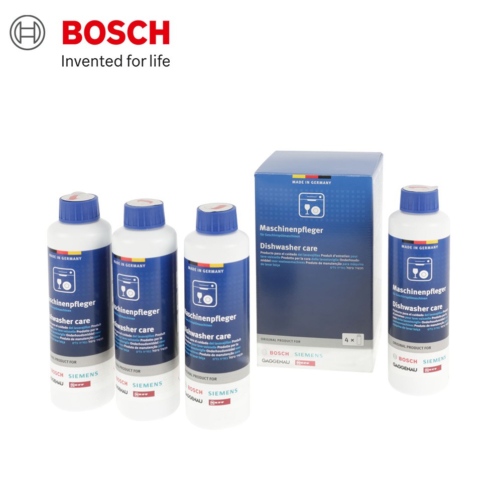 BOSCH 博世 洗碗機保養專用 保養液(四入) 00311996 廠商直送